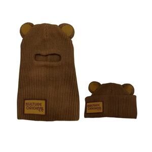 Kulture Original Grizzly Ski Mask Beanie 2-in-1 design